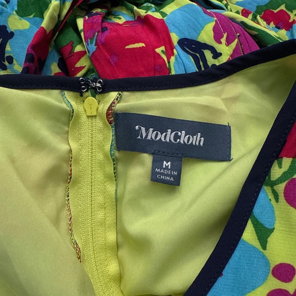 Modcloth Eyes On You Floral Maxi Dress Medium - Picture 3 of 14